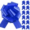 6" Royal Blue Pull Bows for Gift Wrapping (12 Packs)