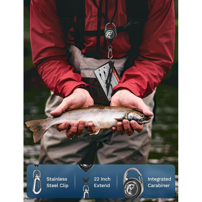 HOOK-EZE Fishing Nail Knot Tying Tool Combo|Includes Waterproof Pocket Guide,
