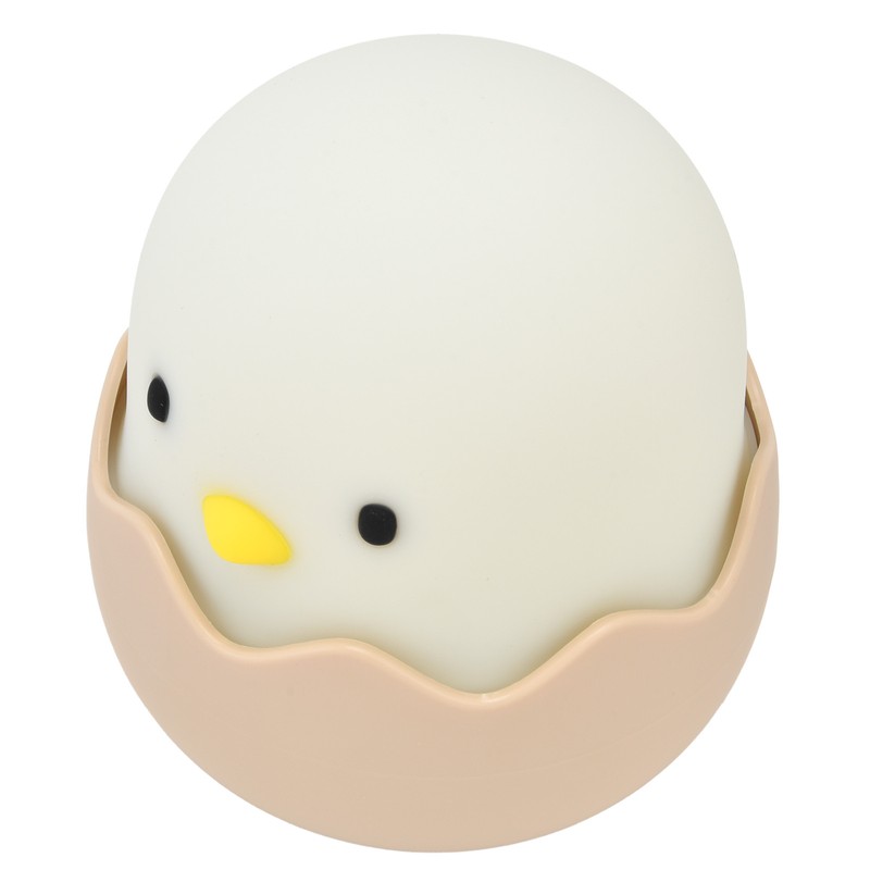 Night Light Eggshell Chicken 3 Dimensional Cute Silicone Household Bedside