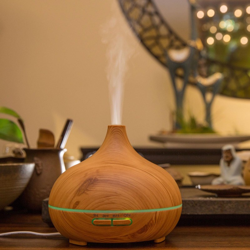 550ml Aromatherapy Diffuser Humidifier, Quiet Aromatherapy Mist Diffusers for Essential