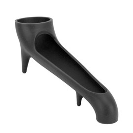 Coffee Machine Water Tank Access Funnel Multifunctional Food Grade Silicone Long Water Funnel for Coffee Maker Black