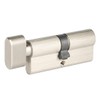 Jeriup 100mm(45/10/45) Euro Profile Lock Cylinder with 5 Keys (dimple),