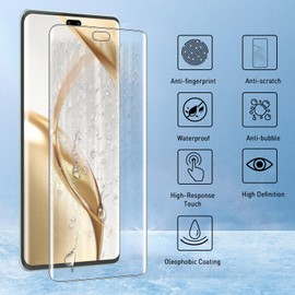 AOKUMA Screen Protector for Honor 200 Pro 5G, Pack of 2, Soft TPU Screen Protector Compatible with Honor 200 Pro 5G, HD Clear Screen Protector, Scratch-Resistant, Anti-Oil, Anti-Bubble