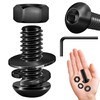 (20Sets) 1/4-20 Bolt x 3/4" Button Head Socket Cap Bolts