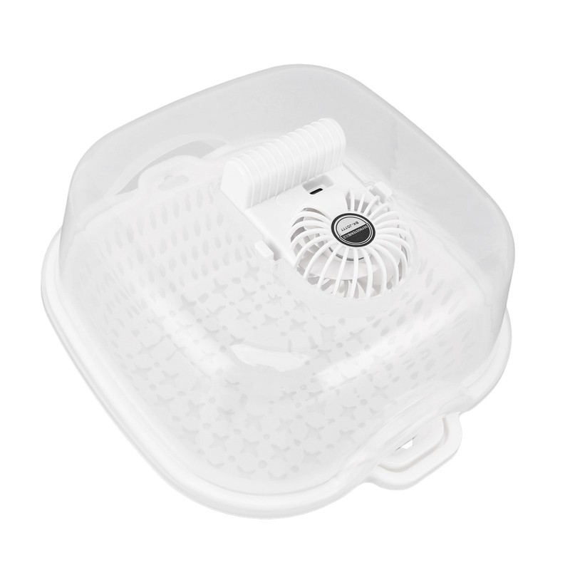 Household Defrosting Box Large Capacity Double Layer Drain Timing USB