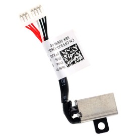 Deal4GO DC Power Jack Cable Harness Connector Replacement for Dell Inspiron 13 5368 5378 7353 7347 7348 7352 7368 15 5568 17 7778 0PF8JG 450.07R03.0002