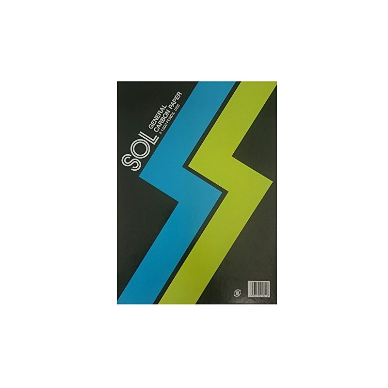 ゼネラル カーボン紙 藍 片面筆記用 #1300L 100枚