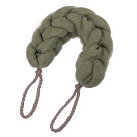 TOVINANNA Long Back Rub Strip Shower Brush Scrubber Bath Loofahs Body Exfoliator