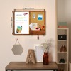 Dry Erase White Board and Cork Board, Magnetic Whiteboard &