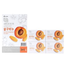 무궁화 자연미인 살구비누 90gX4개입 Mugunghwa Natural Beauty Apricot Soap 90g x 4 pieces