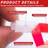 Fingwerk 50 Feet D-Shape Rubber Weather Stripping Door Seal Strip,