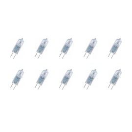 Osram Halostar Starlite 64415 S 10 Watt 12 Volt G4 Warm White 2800 Kelvin Halogen Pin Base Lamp Dimmable 130 Lumen Pack of 10