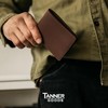TANNER GOODS Mens Wallet. Mens Leather Wallets. Utility Bifold 4