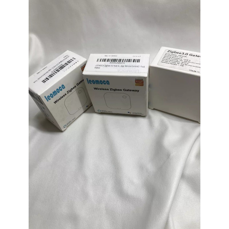 LEOMOCA Tuya Zigbee 3.0 Hub Gateway-WiFi Smart Home Bridge Wireless