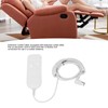 8-pin 2-button plastic hand switch for lift chair power recliner,