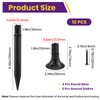 SATUY 10 Pcs Solar Light Ground Stakes Kit, ABS Plastic