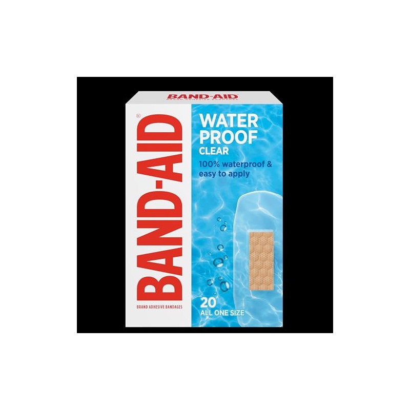 Band-aid Waterproof Clear Regular 20