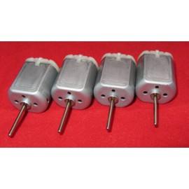 4 Pack - 20mm Round Shaft Central Door Lock Actuator Motor FC-280PC-22125, Spindle, Power Locking Repair Engine