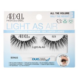 Ardell Set of 2 Ardell Light As Air Eyelash, 521, With DUO Adhesive