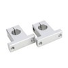 2 Pcs 16mm Linear Rail Shaft Mount Optical Axis Vertical