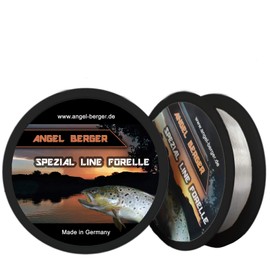 Angel-Berger Special Line Fishing Line Target Fishing Line Eel, Trout, Pike, Zander, Carp, Cod, White Fish (Trout, 0.22 mm / 5.20 kg)
