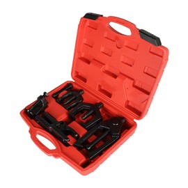 GXYWADY 5-in-1 Ball Joint Separator Pitman Arm Puller Tie Rod End Tool Set for Front End Service Splitter Removal Kit