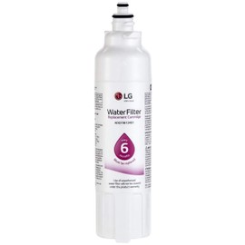 LG LT800P- 6 Month / 200 Gallon Capacity Replacement Refrigerator Water Filter (NSF42 and NSF53) ADQ73613401, ADQ73613408, or ADQ75795104 , White | LG