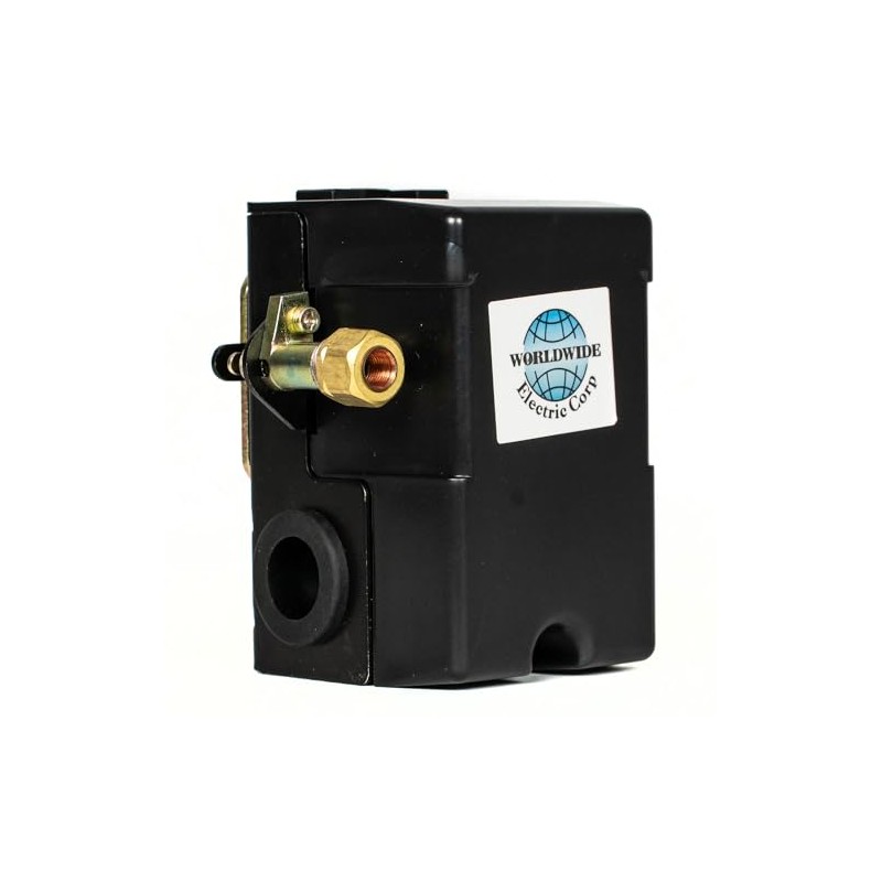 Worldwide Electric Corp Single Port 95-125 PSI Air Compressor Pressure