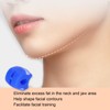 Fitness Silicone Face Masseter Exerciser Portable Jaw Shaping Exercise Ball