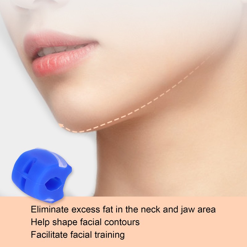Fitness Silicone Face Masseter Exerciser Portable Jaw Shaping Exercise Ball