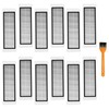 StylishClean 12 Replacement Filters for Xiaomi/Roborock S5/S6/S4/E4/E5/E35 | HEPA Style