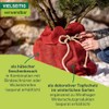Windhager Jute Sack Eco Jute Bag, Fabric Bag, Potato Bag,