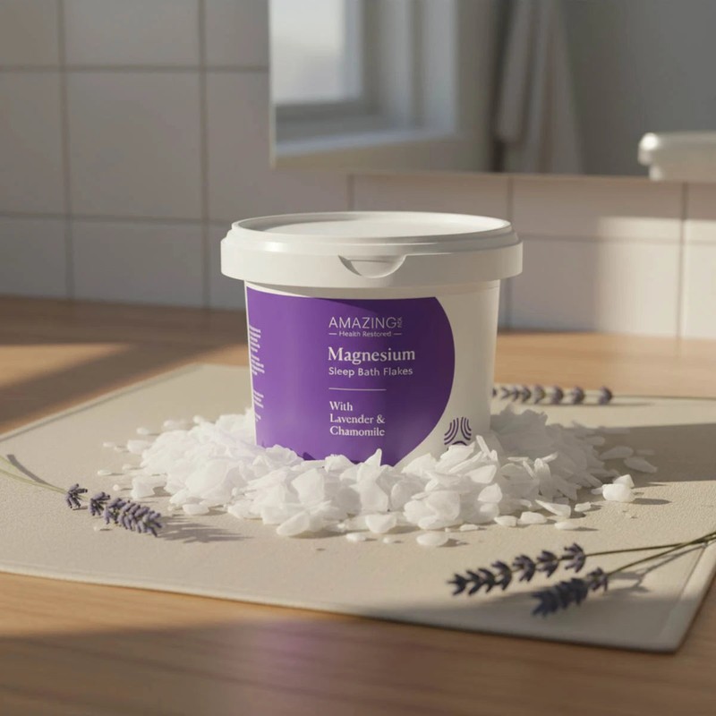 Amazing You Magnesium Sleep Bath Flakes, 2kg