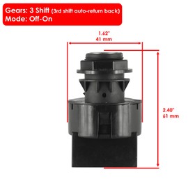 Replacement Powersports Parts – High-Performance Components for Ignition Key Switch for Polaris Trail Blazer 250 2004 2005 2006 Atv New Mod-C83C-1914