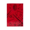 A.C. Milan Set mit 3 linierten Notizbüchern, 0,5 cm, Format