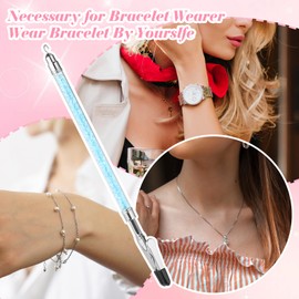 Bracelet Helper Tool Stainless Wearing Assistance Tool On Yourself Aid Jewelry Quick Wear and Removal Metal Hook Equipment
