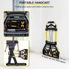 Folding Hand Truck and Dolly, 440lbs Capacity Portable Luggage Dolly