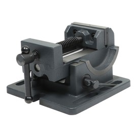 kimllier 3 Inch Cradle Style Drill Clamp Vice 0-90 Degree Swivel Angle Drill Press Vise Cast Iron Drill Press Tilting Angle Vise