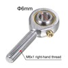 TA-VIGOR 2PCS POS6 M6 Male Rod End Bearing Set, M6x1