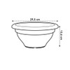 Elho torino bowl 30cm flowerpot - anthracite