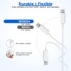 Kruidvat Fast iPhone Charger, iPhone Charger Fast Charging 2Pack Quick