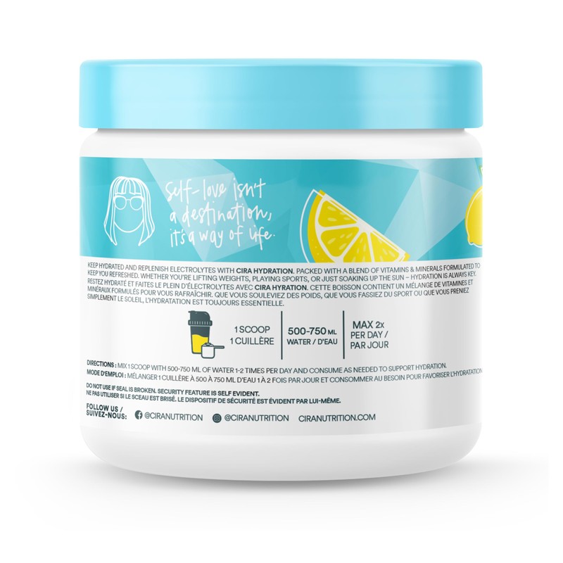 Cira Cira Hydration Powder x Alicia McCarvell's Electrolyte Drink Mix
