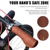 Ergonomic Handlebar Grips for Mountain Bikes Single Sided Aluminum Locking