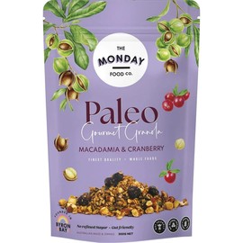 The Monday Food Macadamia and Cranberry Paleo Granola 300 g, 300 g