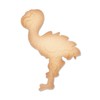 Staedter Embossing Flamingo Shape Cookie Cutter, Silver