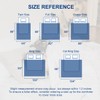 MEELUS Lightweight Comforter Cooling White, All Season Duvet Insert Breathable