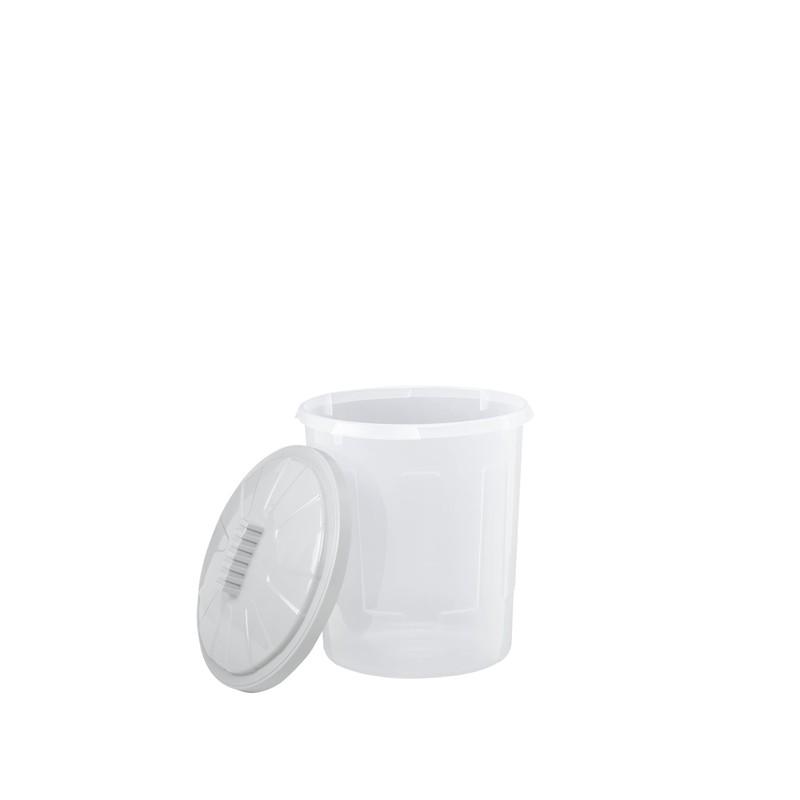 JMS we create smile Plastic Dustbin Fun Translucent Bin Recycle