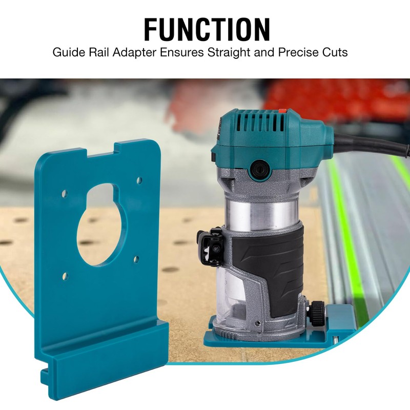 KATSU Tools Guide Rail Adapter Fits 18/21V Cordless Electric KATSU
