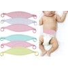 ToBeInStyle Babies' 6-Pack Comfortable Newborn Baby Belly Binder - Girl