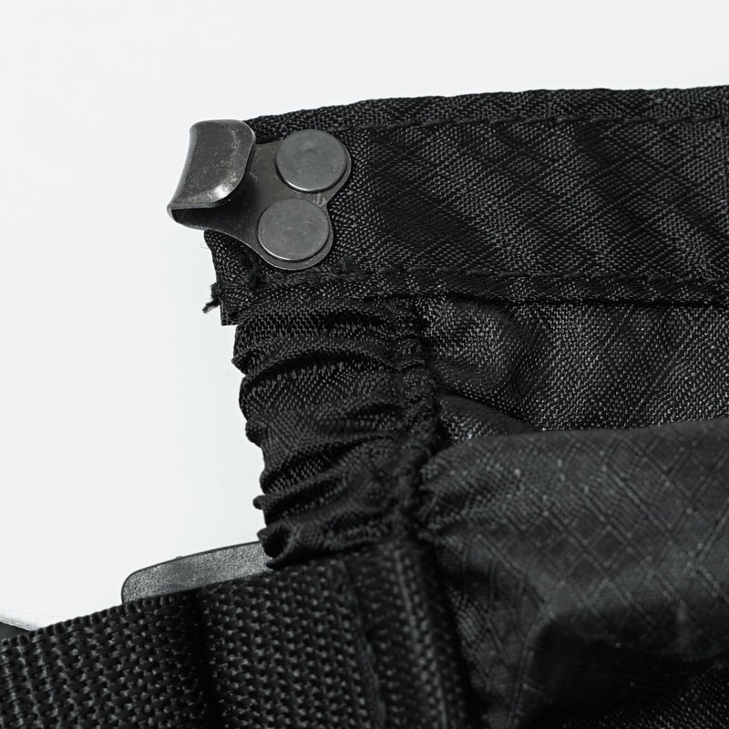 Andes Black Waterproof Ankle Gaiters, For Walking, Trekking, Hiking Boots
